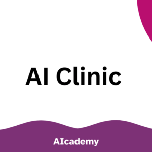 AI Clinic: 1 day individual Coaching